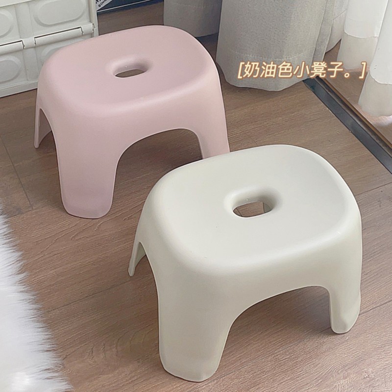 小凳子家用塑料加厚客厅茶几板凳椅子儿童卫生间洗澡浴室换鞋矮凳|undefined