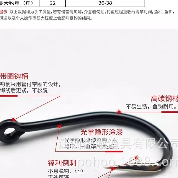 A granel al por mayor tubo de investigación mano Fu Wan Shigao acero carbono simple aguja anzuelo profesional pulido manual más Sharp