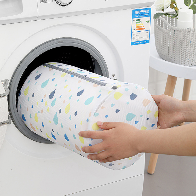 Home Print Droplet Mesh Fine Mesh Laundry Bag Clothing Care Bag Bra Underwear Laundry Care Mesh Bag Set Wholesale