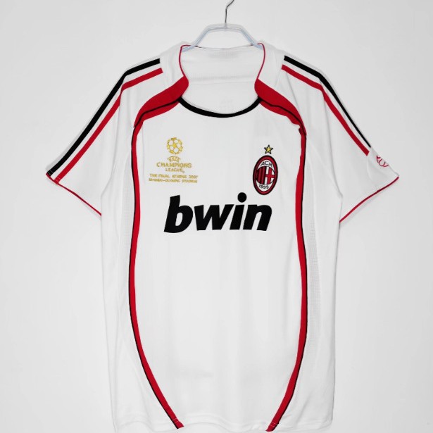 06-07 Retro Ac Milan Jersey Football Uniform Football Jersey