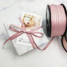 0.5cm韩版双面棉带丝带鲜花礼盒包装彩带香薰石膏diy材料包邮