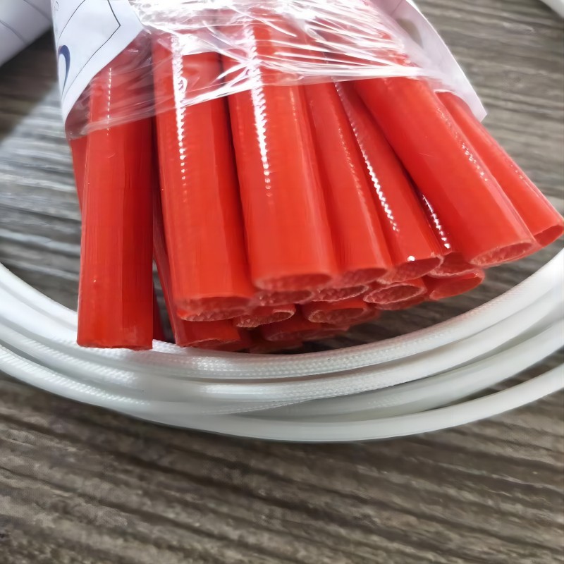 1200V玻纤套管1500V纤维套管4000V红色硅胶管7KV高温自熄管