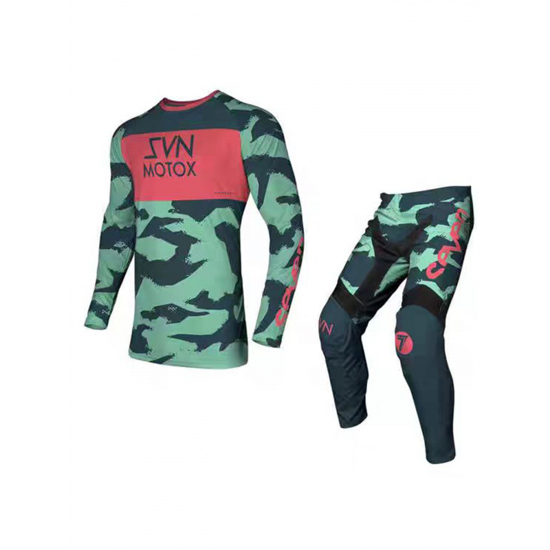 Downhill Clothing, Mountain Bike Riding Clothing, Men's and Women's Suits, Moisture-Wicking Off-Road Motorcycle Racing Clothing, Street Bikes