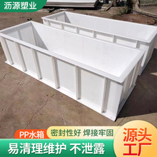 pp焊接塑料水箱耐酸碱养殖鱼池方形塑料污水处理水槽聚丙烯PP水箱