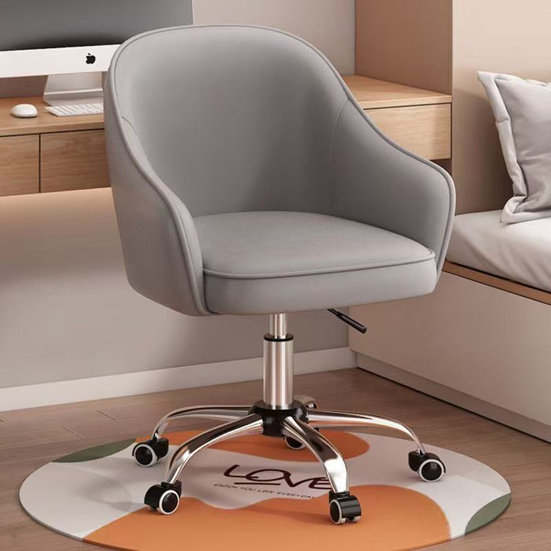 Computer Chair Is Simple, Durable, Comfortable, Suitable for Long Sitting, Home Office Chair, Study Room, Bedroom, Makeup Chair, Student Study Desk Chair