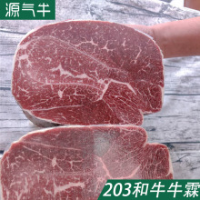 m2/3和牛牛霖 澳洲203厂饭店和尚头膝园肉原切牛霖肉商用整箱批发