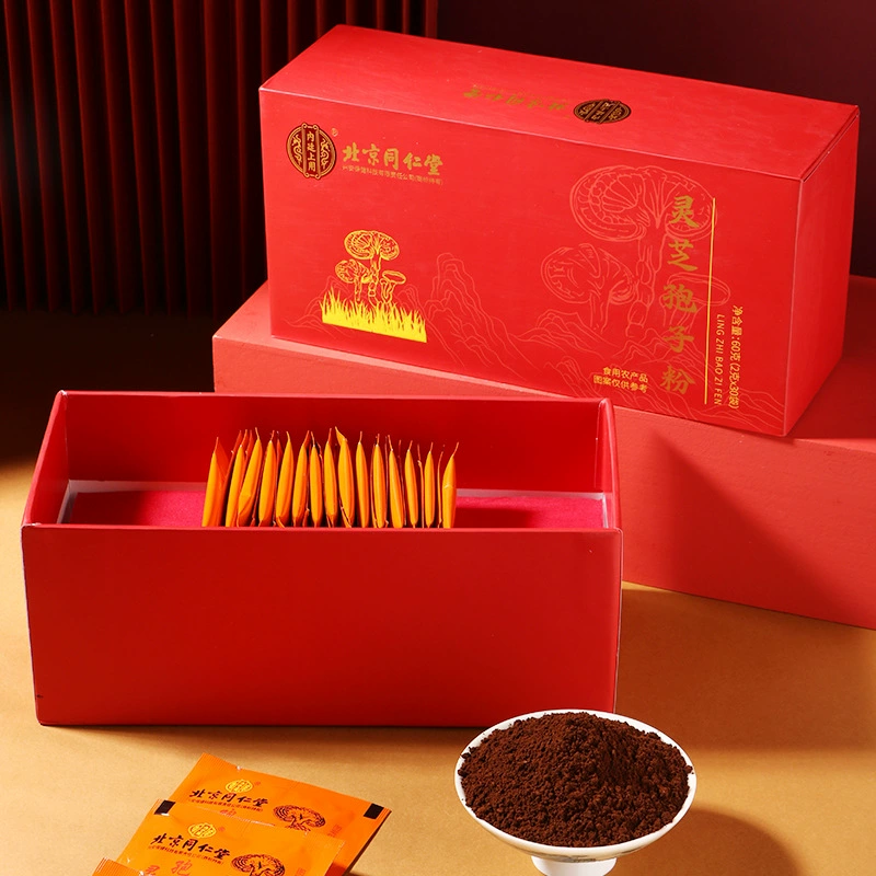 60 г порошка спор грибов линчжи (Ganoderma lucidum) в Beijing Tongren Tang