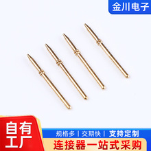不锈钢接线导电针四方排针PIN插针铜针五金电子冲压导电插针批发