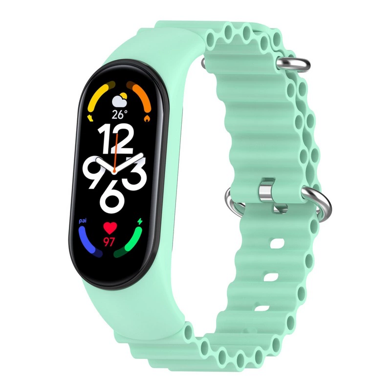 Xiaomi, compatible smart watch, watch strap, universal marine silicone changeable bracelet, 5/4/
