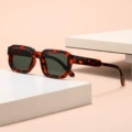 Tortoiseshell framed green film