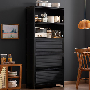 Household Kitchen Sideboard Cabinet Cabinet Side Cabinet Tea Cabinet Living Room Wall Storage Cabinet Multifunctional Tea Side Cabinet Cupboard