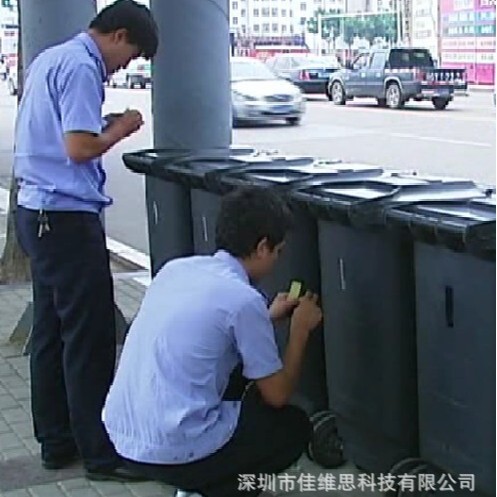 UHF passive RFID [system solution] Weifang trash can Management System intelligent sanitation system