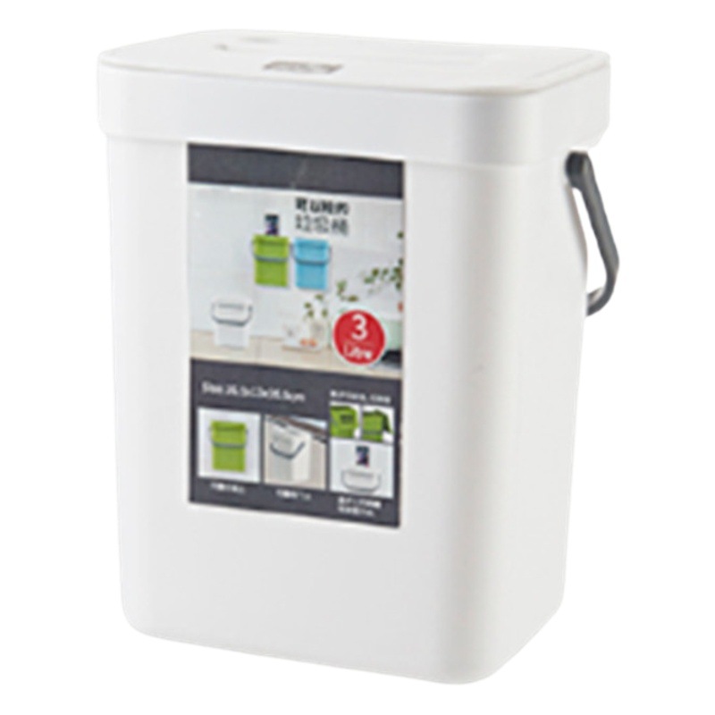 Wall-Mounted Disinfectant Bucket Trash Can Kitchen Bedroom Plastic Trash Can Cross-Border Sourcing Amazon Hot Seller