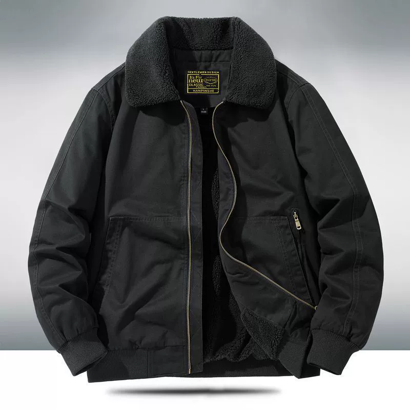 Demi-season keep warm velvet down jacket, plus size
