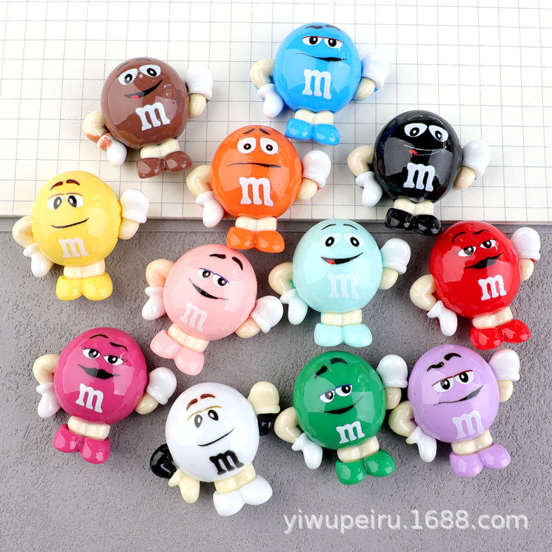 M豆食玩食物树脂配件diy奶油胶手机壳材料头饰发夹DIY洞洞鞋贴片