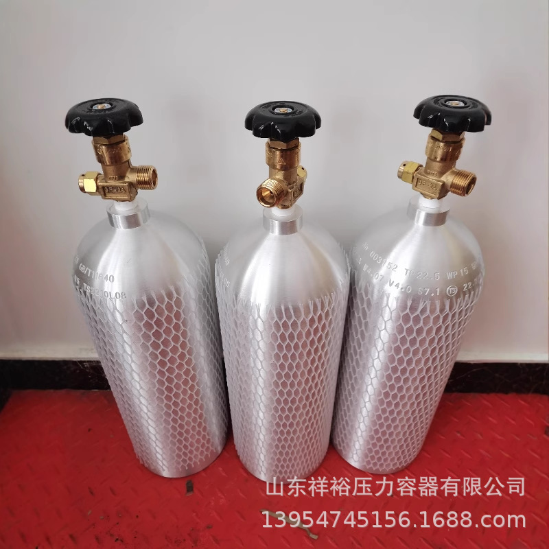1L, 2L, 4L, 8L, 10L, 20L, 40L ALuminum ALLoy Oxygen CyLinder, Nitrogen CyLinder, Co2