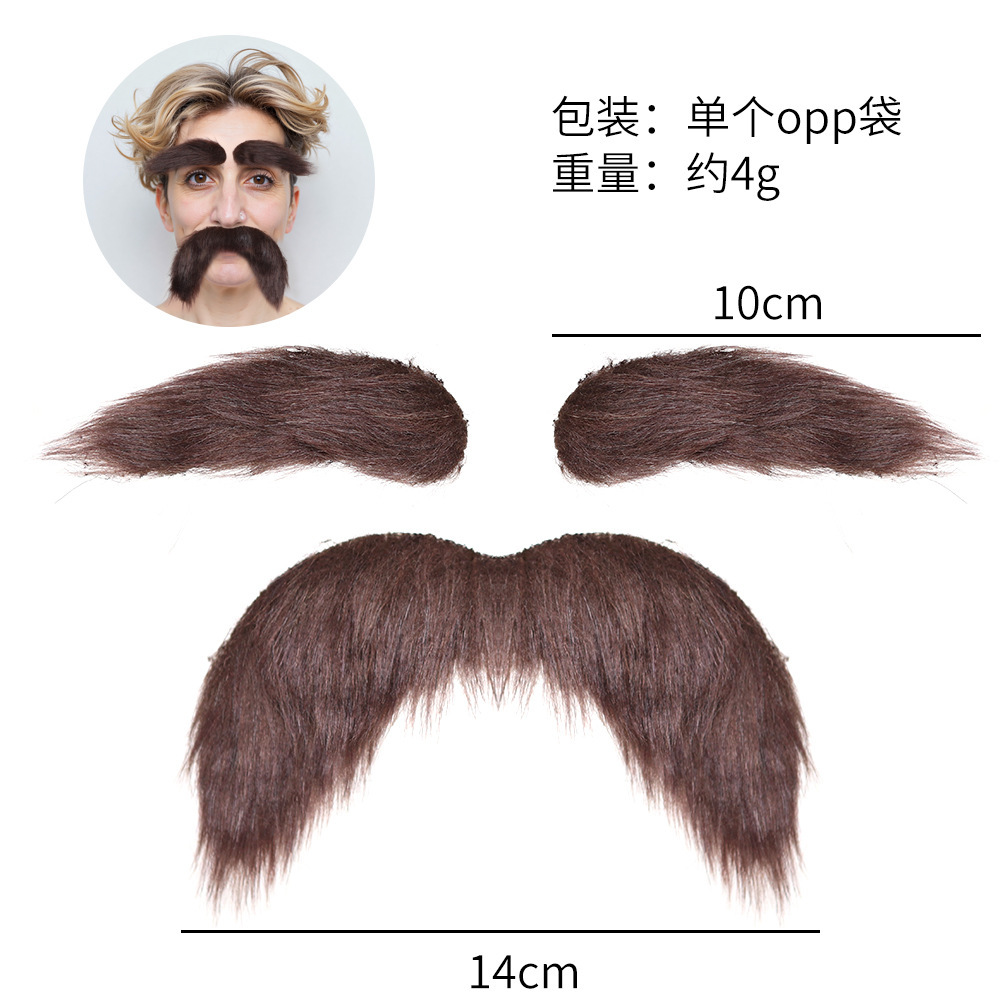Oppo cejas hu zi juego de tres piezas marrón