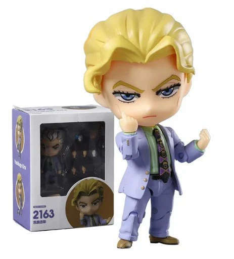 Коллекционная фигурка JoJo Q‑версии из глины, ≈10 см, в цветной коробке, несколько персонажей