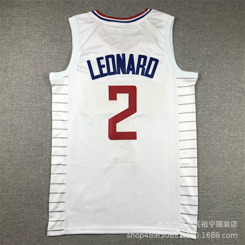 Clippers Lorenard George Weisan embroidered basketball sports jacket spot
