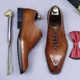 [Presale non-in stock] whole leather Oxford leather inner drill men's formal business leather shoes men's shoes