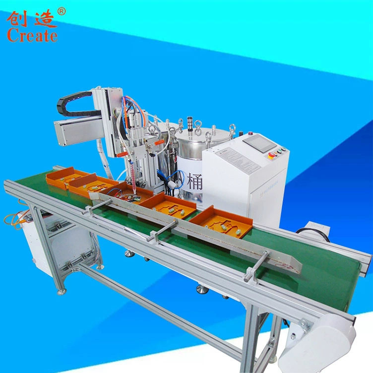 Эпоксидная смола Полиуретан органический силиконовый блок питания оборудование для точечного клея