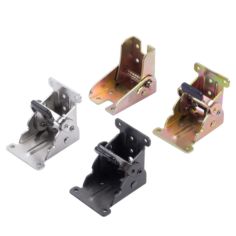 Bisagra plegable autobloqueante de 90 grados espesa mesa de comedor silla cama pierna mesa de té soporte extensión accesorios de hardware modificados