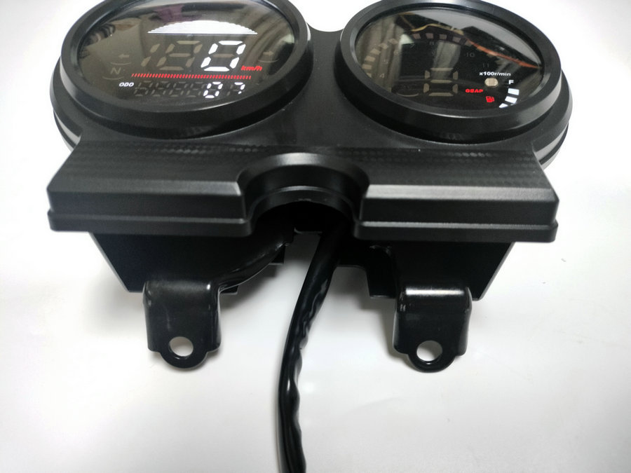 AKT motorcycle modified digital cbz LCD odometer exported to Mexico, South America, Colombia