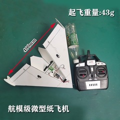 リモコン紙飛行機の模型ミニ紙飛行機の模型は彼が団地の学校の運動場を飾ることができるkt板を教えている