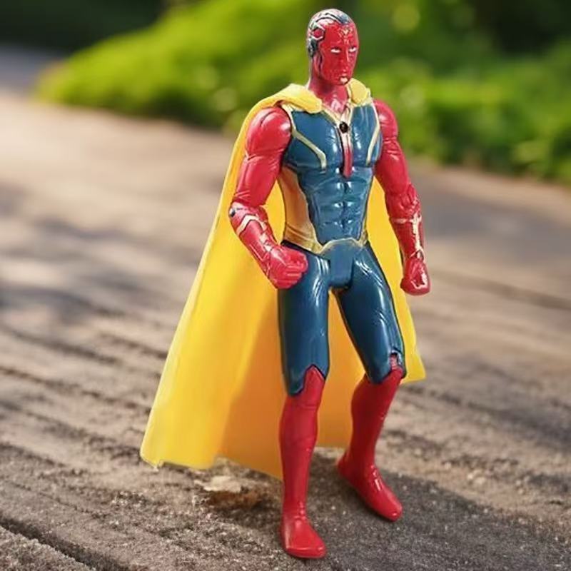 アベンジャーズフィギュアキャプテンアメリカスパイダーマンアイアンマンレッドジャイアントライトレス人形モデル装飾品卸売|undefined