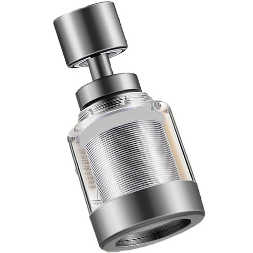 Kitchen faucet shower extension sprayer vegetable basin splash-proof universal swivel filter pressure boosting bubbler
