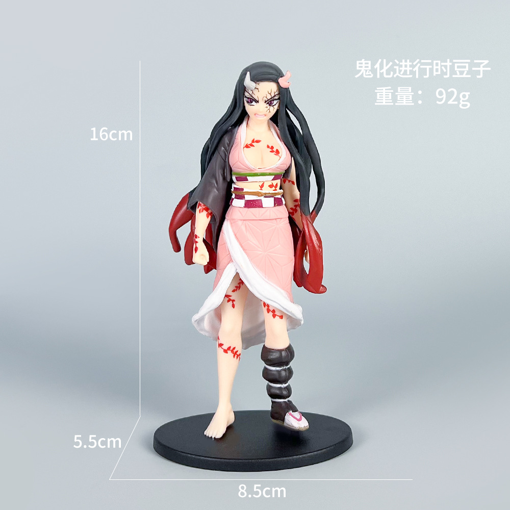 鬼滅の刃 フィギュアモデル オーナメント アニメ 火神炭治郎 私の妻 善意のミドコ 富岡義勇 組み立て済み