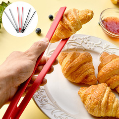 All-in-one silicone heat-resistant and non-slip bread tongs, food tongs, pasta clips, and specialized tongs for grilling, BBQ, and searing steaks.