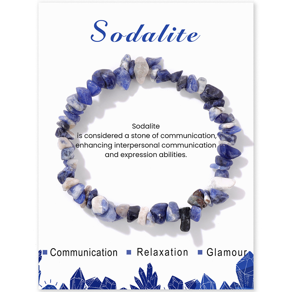 Décontractée Rétro Géométrique Agate Gravier Perlé Unisexe Bracelets display picture 1