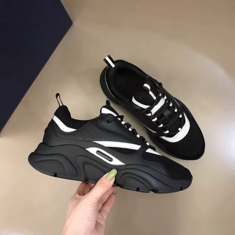 European New D Brand B22 Sports Casual Thick-Soled Fashion Retro Breathable Height-Increasing Dad Shoes for Men and Women Cross-Border