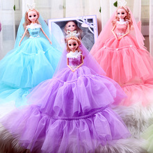 新款45cm恆潮迷糊芭比娃娃洋娃娃套裝公主女孩兒童玩具迷糊娃批發