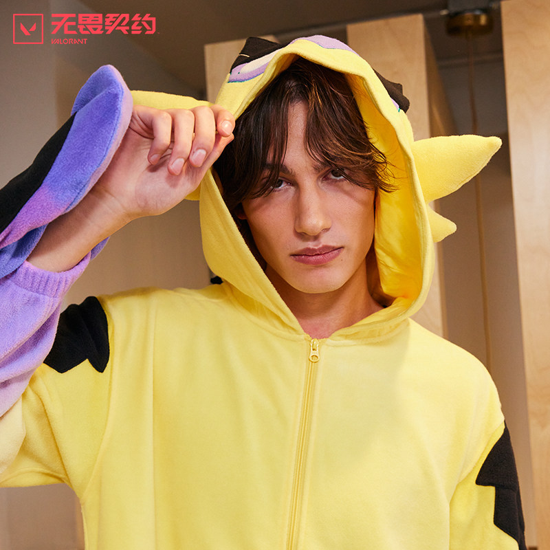 无畏契约 皮蛋连体衣游戏周边瓦罗兰特盖可小伙伴嗨宝连体衣