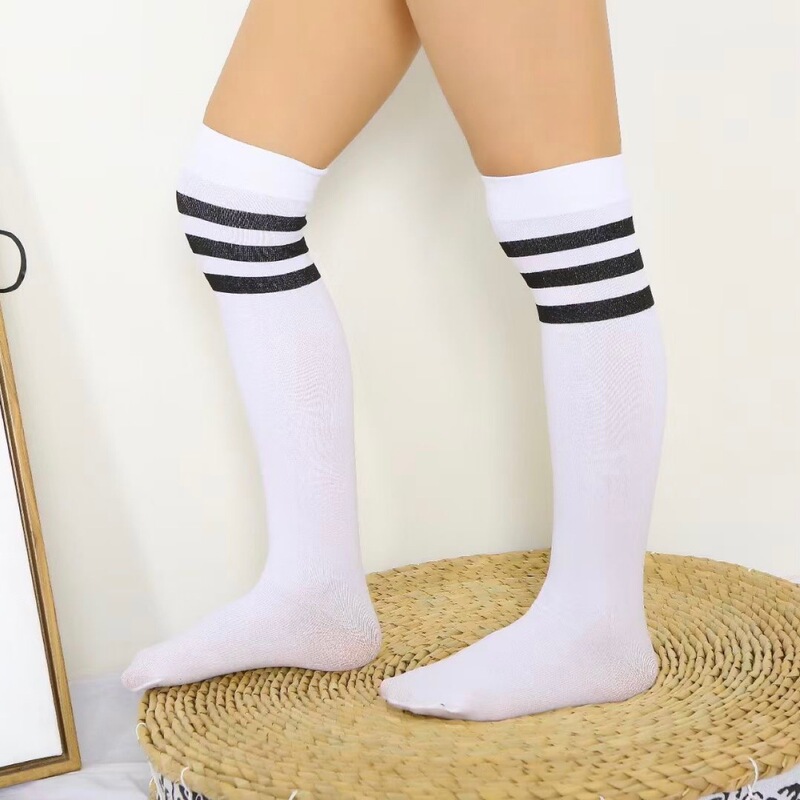 Spring and summer calf socks student dance socks men's and women's socks striped football socks knee over knee cotton socks tide socks wholesale Spring and summer calf socks student dance socks men's and women's socks striped football socks knee over knee cotton socks tide socks wholesale