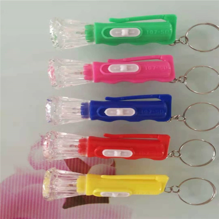 Маленький фонарик, удобный для переноски, 107 светодиодных оптовых практичных подарков, Детские светящиеся игрушки в одном юанях