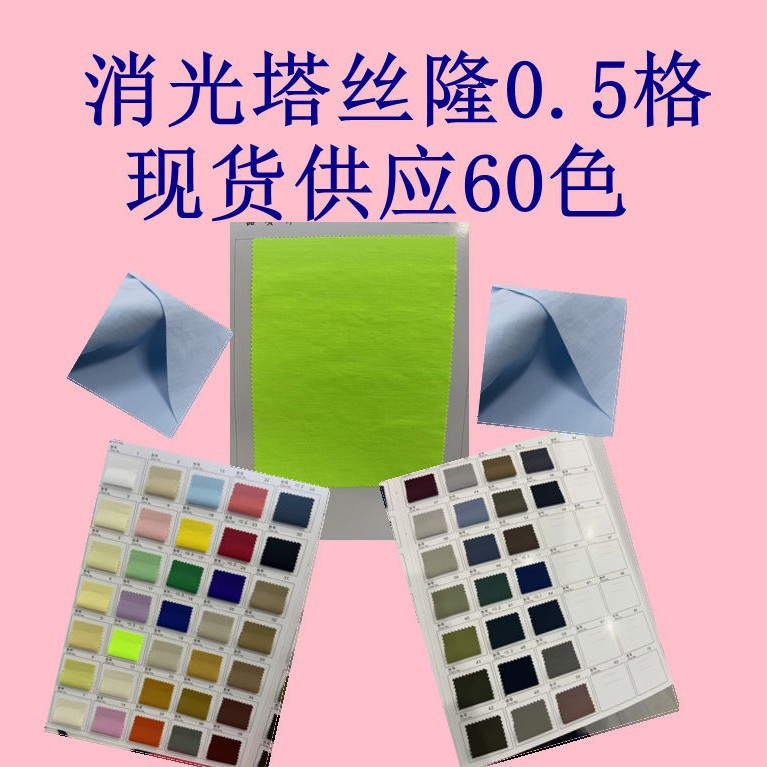 消光塔丝隆0.5分格  全锦纶箱包帽子棉服裙子休闲裤时尚布料