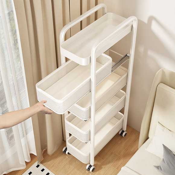 Narrow Gap Storage Rack for Bathroom, Refrigerator, Sofa, and Toilet