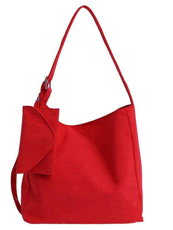 Bolsos para mujer 2025 nuevo bolso de color sólido de moda de moda Bolso de mensajero de un solo hombro de viaje casual de alta capacidad