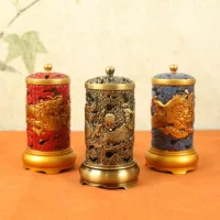 Большой благовоний держатель для гостиной, украшения, дракон и феникс, китайский стиль