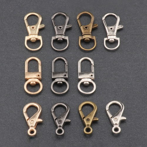 Metal key hook dog buckle fish mouth hook jewelry bag hook crayfish buckle hardware luggage accessories supply