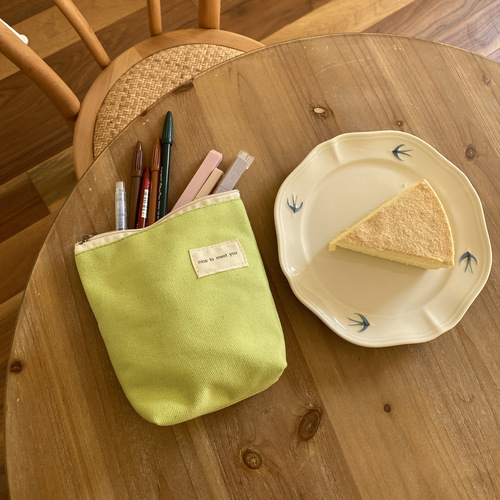  New Coin Purse Bag Mini Makeup Bag Lipstick Hand-held Touch-up Bag Cushion Portable Cotton Small Bag