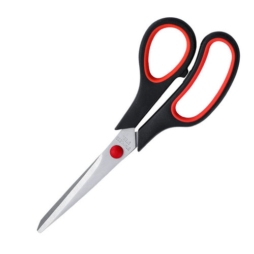 Factory wholesale 10-inch tailor's scissors stainless steel home office scissors rubber and plastic student hand scissors universal scissors