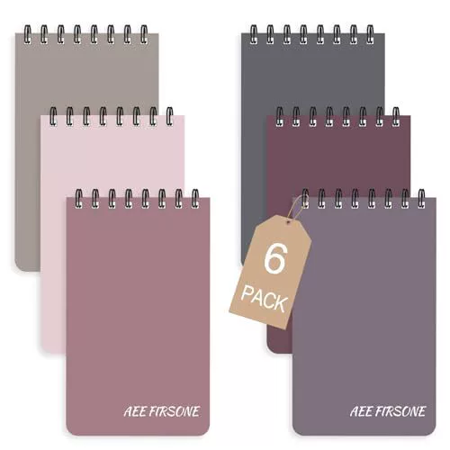 Однотонный мини-откидной рекламный блокнот с катушкой, оптовая продажа, карманный блокнот с катушкой, блокнот с героями мультфильмов