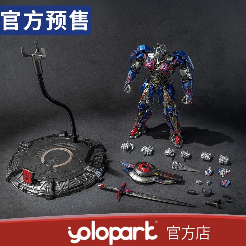 YOLOPARKAMK PRO 변압기 5 마지막 기사 OPTIMUS PRIME ASSEMBLY 수제 사전 조립 이동 가능
