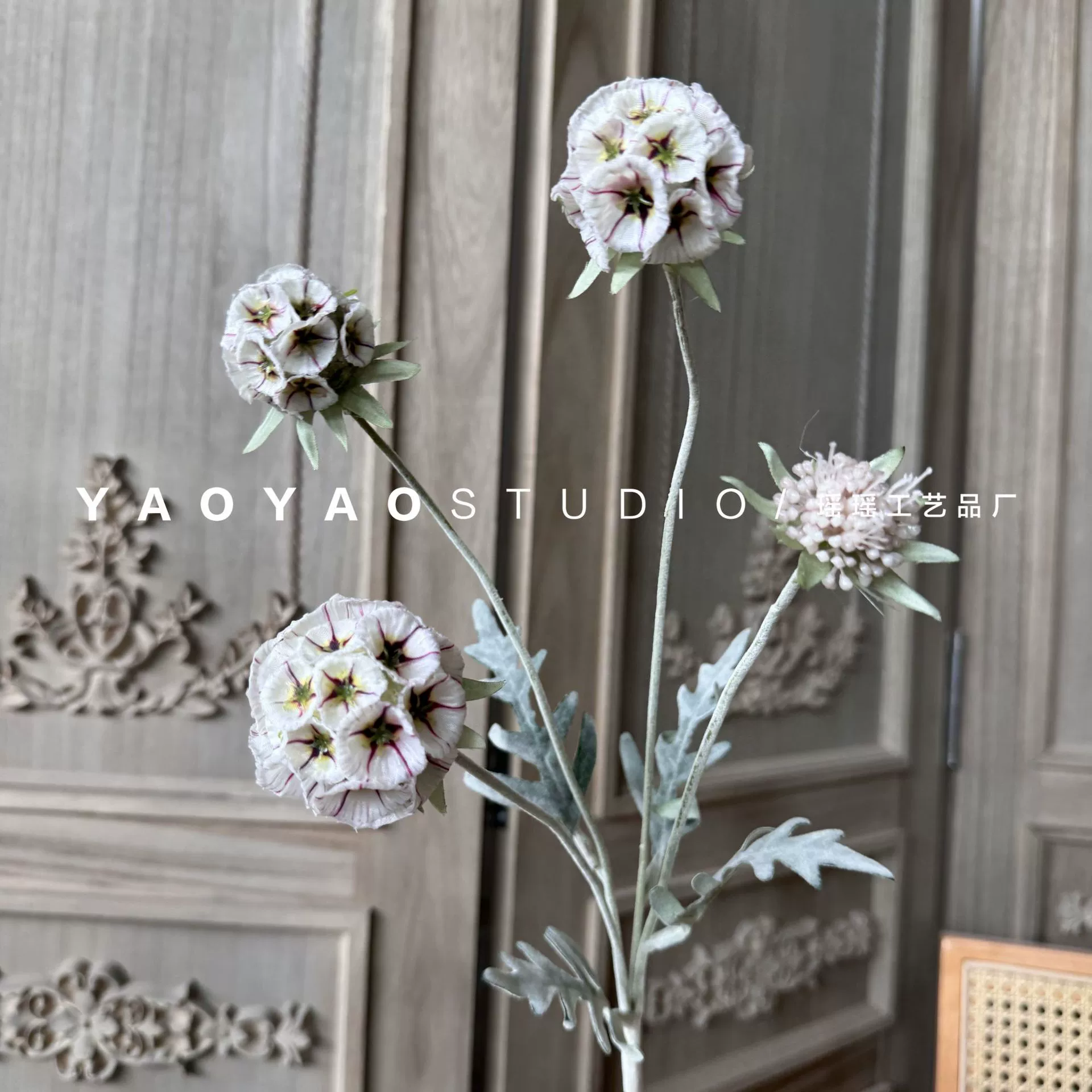 Monet Garden Wind Simulation Flower Coffee Shop Sedies Outdoor Wedding False Flower Store Window Landscape Landscape Landscape