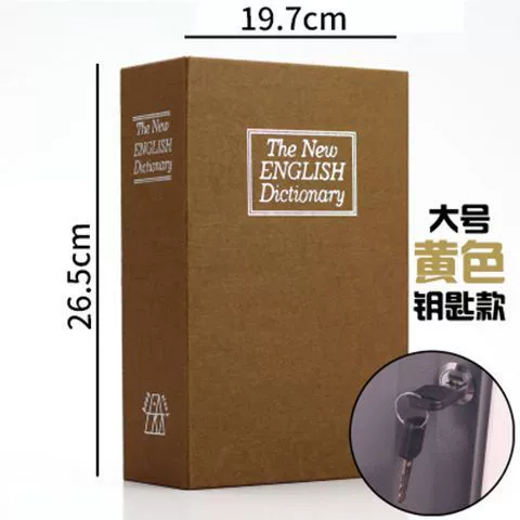 Book safe, piggy bank, wallet, storage box