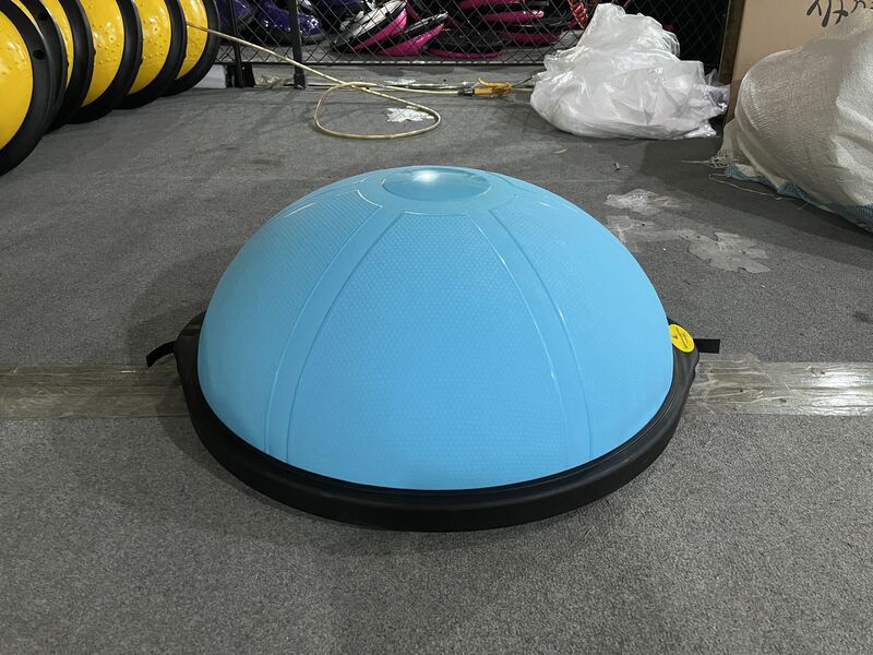 メーカー直販波速球半円球の直径はロゴを印刷できる滑り止めヨガ半球ヨガ補助|undefined